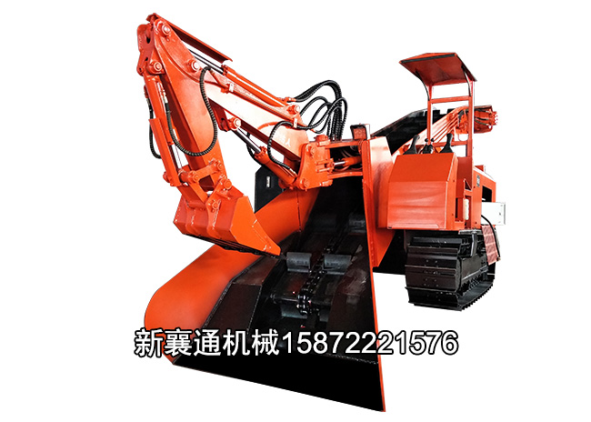 80礦用履帶刮板扒渣機